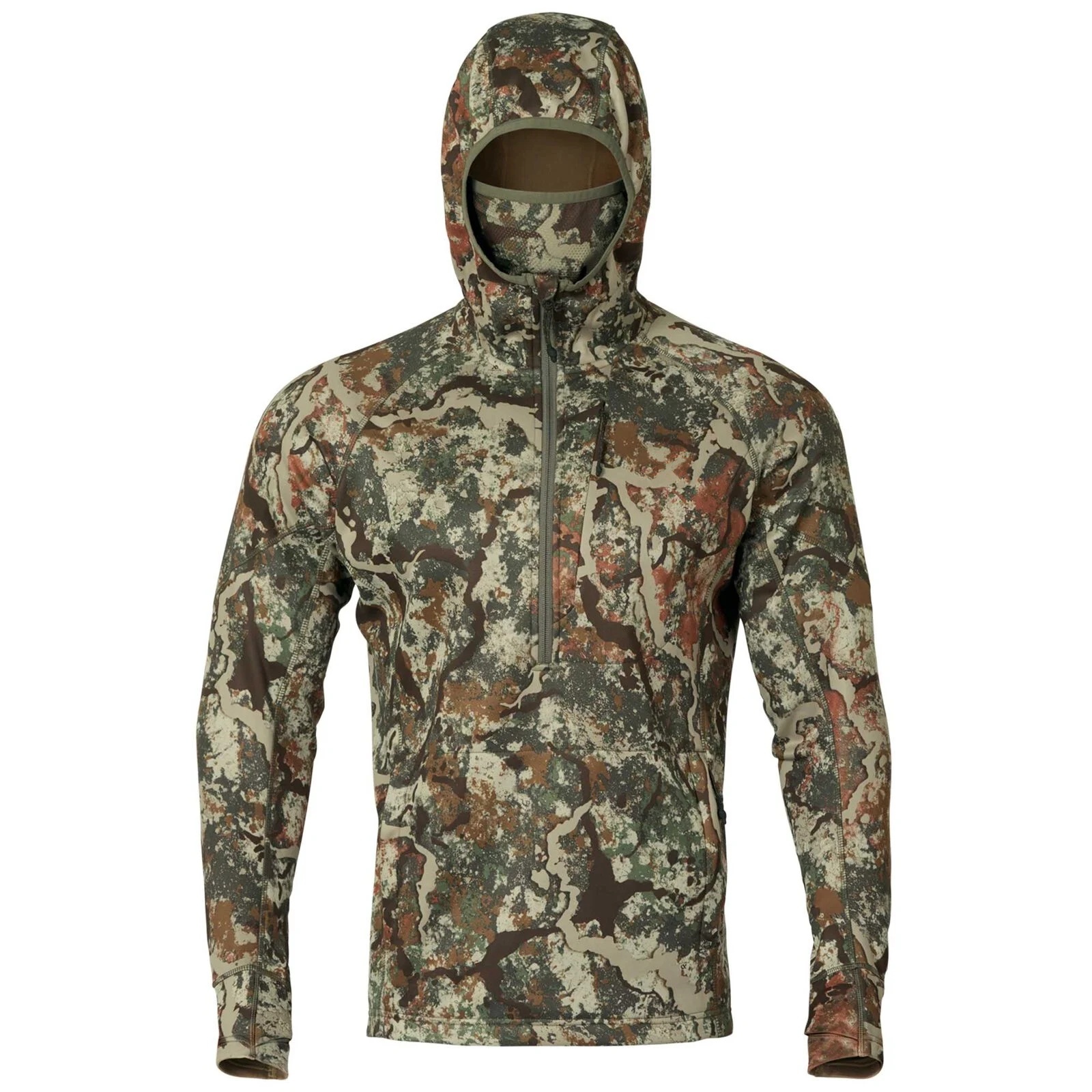 Lightweight Camouflage Mid-Layer Quarter-Zips Knit Fleece Jacket,Yingjieli,Lightweight Camouflage Mid-Layer Quarter-Zips Knit | Custom...