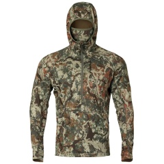 Lightweight Camouflage Mid-Layer Quarter-Zips Knit Fleece Jacket,Yingjieli,Lightweight Camouflage Mid-Layer Quarter-Zips Knit | Custom...