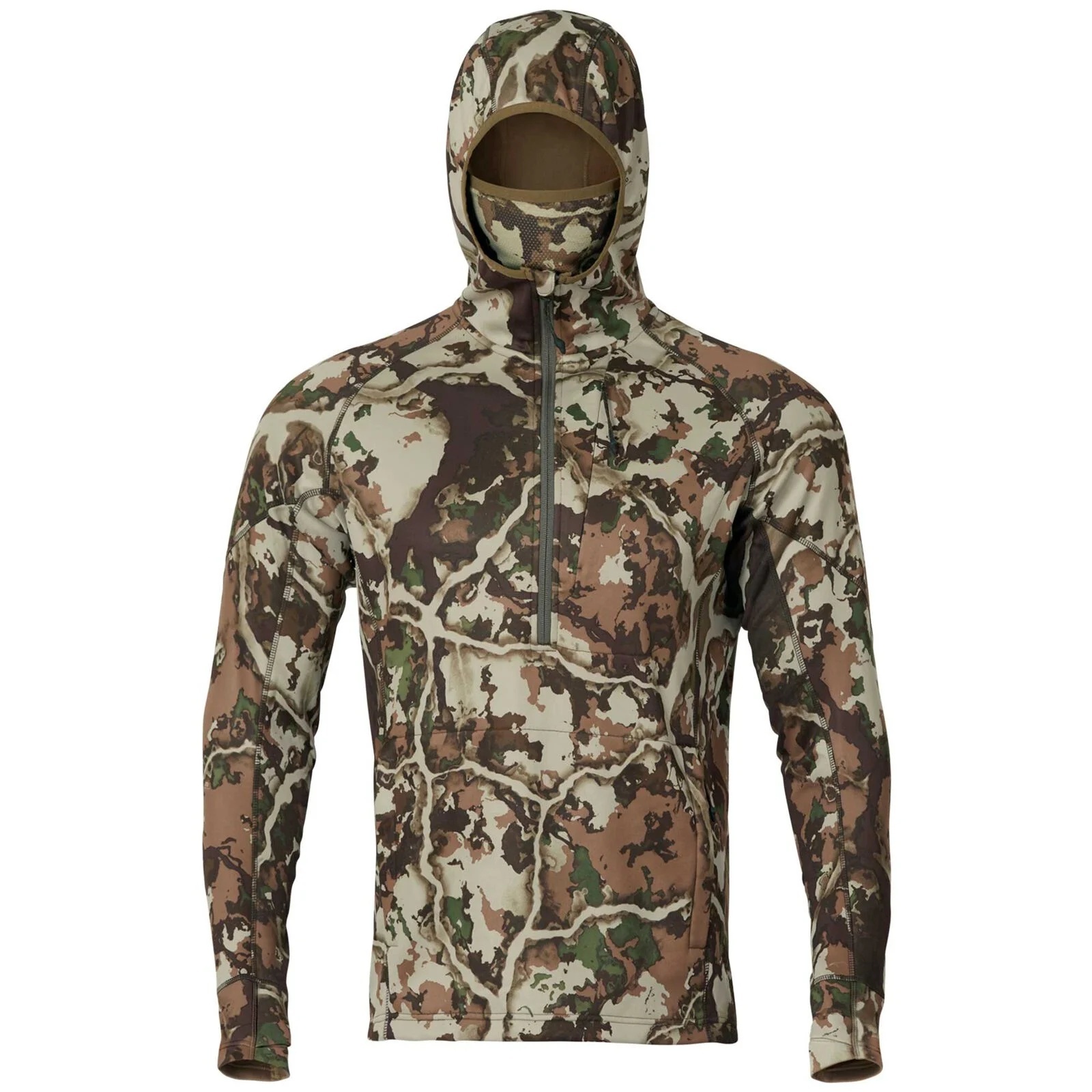 Lightweight Camouflage Mid-Layer Quarter-Zips Knit Fleece Jacket,Yingjieli,Lightweight Camouflage Mid-Layer Quarter-Zips Knit | Custom...