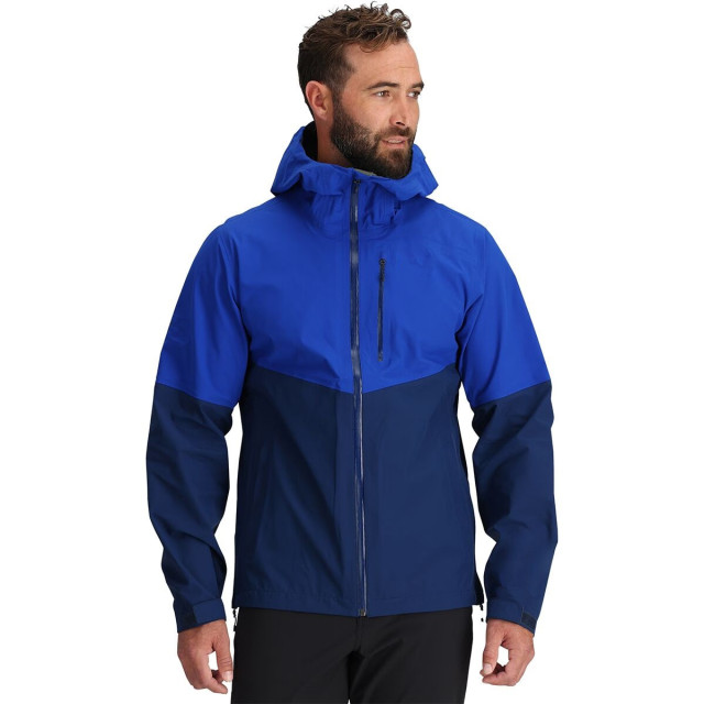 Professional Outdoor Regular Fit 3-layer Construction Waterproof Breathable Windproof Stand Zipper Thin Hard Shell Rain Jacket,Yingjieli,Professional Outdoor Regular Fit 3-layer Construction | Custom...
