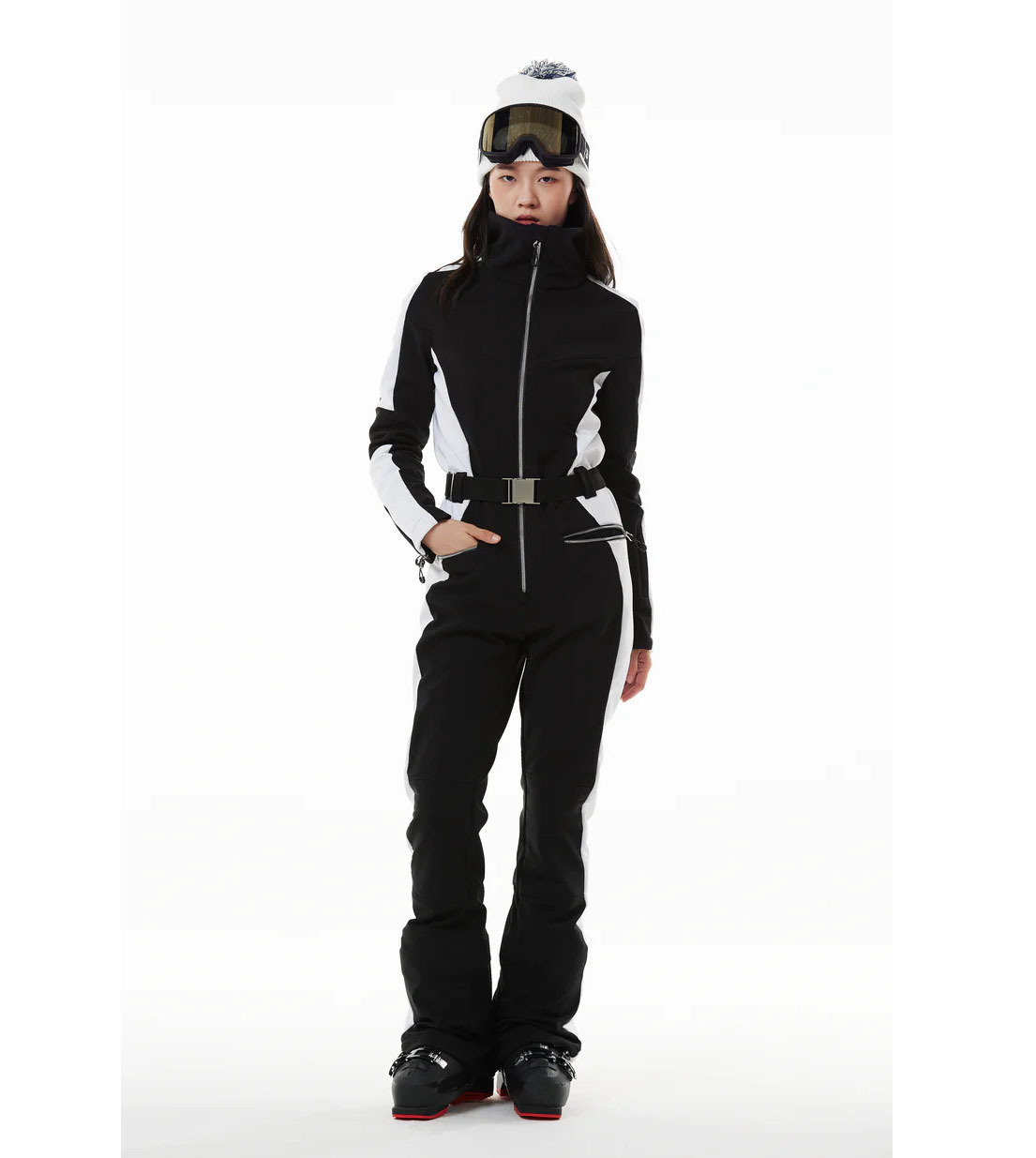 Latest Design Low MOQ Women's Slim Fit Stretchy One Piece Waterproof Windproof Zipper Plus Size Ski Suit Snow Wear 100% Nylon,Yingjieli,Latest Design Low MOQ Women's Slim Fit Stretchy One | Custom...