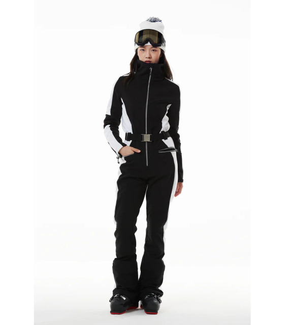 Latest Design Low MOQ Women's Slim Fit Stretchy One Piece Waterproof Windproof Zipper Plus Size Ski Suit Snow Wear 100% Nylon,Yingjieli,Latest Design Low MOQ Women's Slim Fit Stretchy One | Custom...