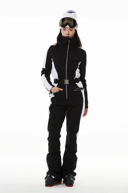 Latest Design Low MOQ Women's Slim Fit Stretchy One Piece Waterproof Windproof Zipper Plus Size Ski Suit Snow Wear 100% Nylon,Yingjieli,Latest Design Low MOQ Women's Slim Fit Stretchy One | Custom...