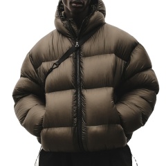 Mens Winter Outdoor Down Coat New Fashion Detachable Sleeve Thickened Waterproof Windproof Color Matching Hooded Puffer Jacket,Yingjieli,Mens Winter Outdoor Down Coat New Fashion Detachable | Custom Down...