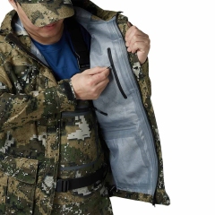 Highly Recommended Waterproof Breathable Windproof Print Hoodie Camping Nylon Ripstop Outdoor Hunting Security Silence Jacket,Yingjieli,Highly Recommended Waterproof Breathable Windproof | Custom...