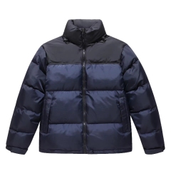 Men's Custom Logo Winter Puffer Coat Stand Windproof Formal Autumn\/Winter Jacket Zipper Closure Waterproof Canvas Fabric,Yingjieli,Men's Custom Logo Winter Puffer Coat Stand Windproof | Custom Down...