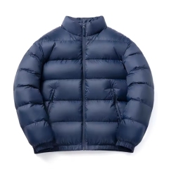 Custom Men's Logo Winter Puffer Coat Stand Windproof Formal Autumn\/Winter Jacket Zipper Closure Waterproof Canvas Fabric,Yingjieli,Custom Men's Logo Winter Puffer Coat Stand Windproof | Custom Down...