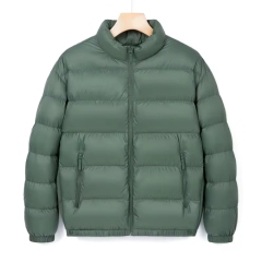 Custom Men's Logo Winter Puffer Coat Stand Windproof Formal Autumn\/Winter Jacket Zipper Closure Waterproof Canvas Fabric,Yingjieli,Custom Men's Logo Winter Puffer Coat Stand Windproof | Custom Down...