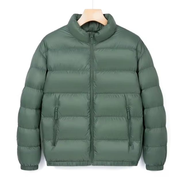 Custom Men's Logo Winter Puffer Coat Stand Windproof Formal Autumn\/Winter Jacket Zipper Closure Waterproof Canvas Fabric,Yingjieli,Custom Men's Logo Winter Puffer Coat Stand Windproof | Custom Down...