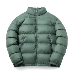 Custom Men's Logo Winter Puffer Coat Stand Windproof Formal Autumn\/Winter Jacket Zipper Closure Waterproof Canvas Fabric,Yingjieli,Custom Men's Logo Winter Puffer Coat Stand Windproof | Custom Down...