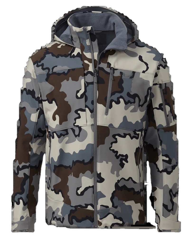 Softshell Wind-Resistant Breathable Coat Lightweight Camouflage Men's Long Sleeve Hunting Hooded Jacket,Yingjieli,Softshell Wind-Resistant Breathable Coat Lightweight | Custom...