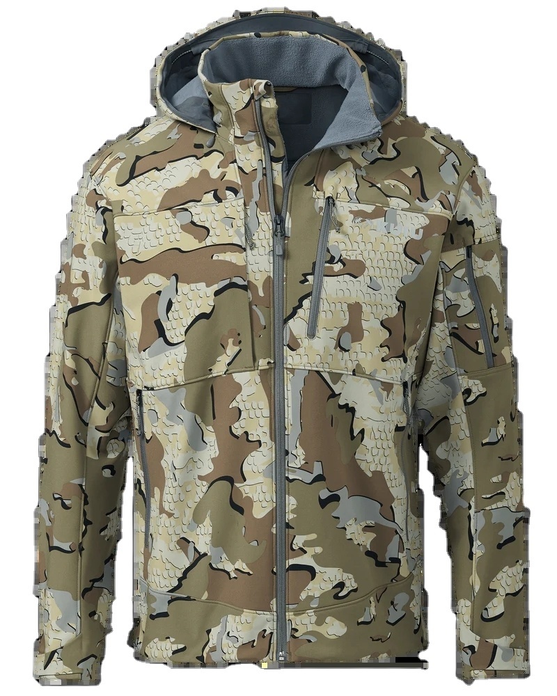 Softshell Wind-Resistant Breathable Coat Lightweight Camouflage Men's Long Sleeve Hunting Hooded Jacket,Yingjieli,Softshell Wind-Resistant Breathable Coat Lightweight | Custom...