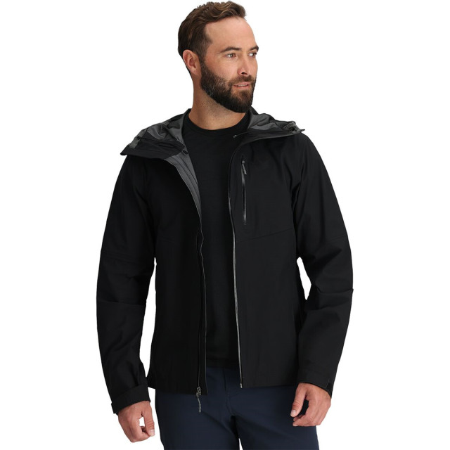 Professional Outdoor Regular Fit 3-layer Construction Waterproof Breathable Windproof Stand Zipper Thin Hard Shell Rain Jacket,Yingjieli,Professional Outdoor Regular Fit 3-layer Construction | Custom...