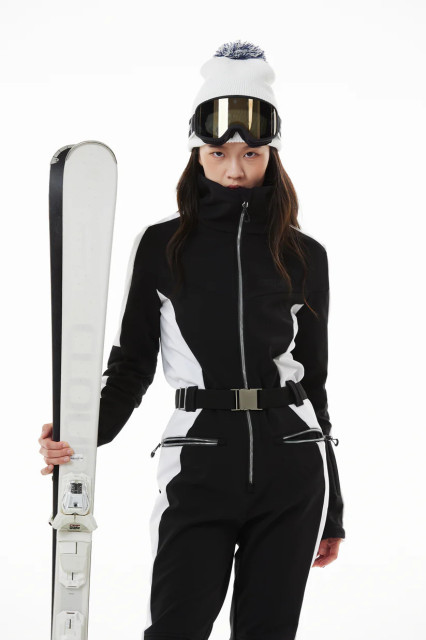 Latest Design Low MOQ Women's Slim Fit Stretchy One Piece Waterproof Windproof Zipper Plus Size Ski Suit Snow Wear 100% Nylon,Yingjieli,Latest Design Low MOQ Women's Slim Fit Stretchy One | Custom...