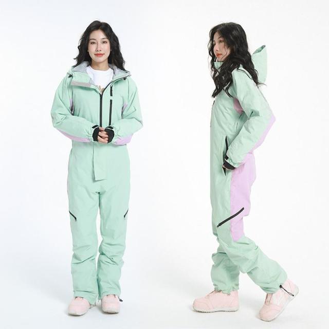 Custom Men's Women's Waterproof Windproof Rip-Stop Ski Jackets All-in-One Ski Suits Winter Outdoor Breathable Snow Jacket,Yingjieli,Custom Men's Women's Waterproof Windproof Rip-Stop Ski | Custom...