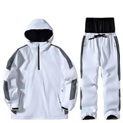 Men's Winter Warm Ski Jacket with Waterproof, Bib Pants Set - Windproof Skiwear and Workwear,Yingjieli,Men's Winter Warm Ski Jacket with Waterproof, Bib | Custom Hiking...