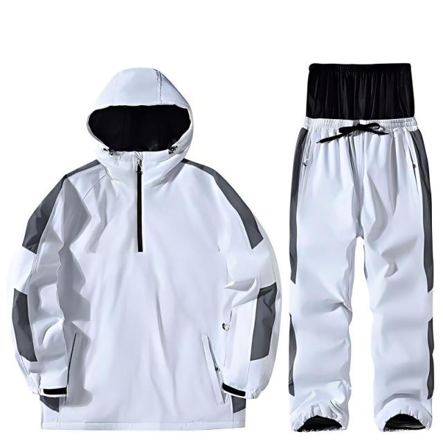 Men's Winter Warm Ski Jacket with Waterproof, Bib Pants Set - Windproof Skiwear and Workwear,Yingjieli,Men's Winter Warm Ski Jacket with Waterproof, Bib | Custom Hiking...