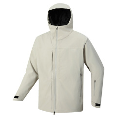 Unisex Hooded Ski Jacket with Customizable Zipper, Waterproof, Windproof, Warm for Winter Outdoor Sports, Mountain Hiking,Yingjieli,Unisex Hooded Ski Jacket with Customizable Zipper, | Custom Ski...