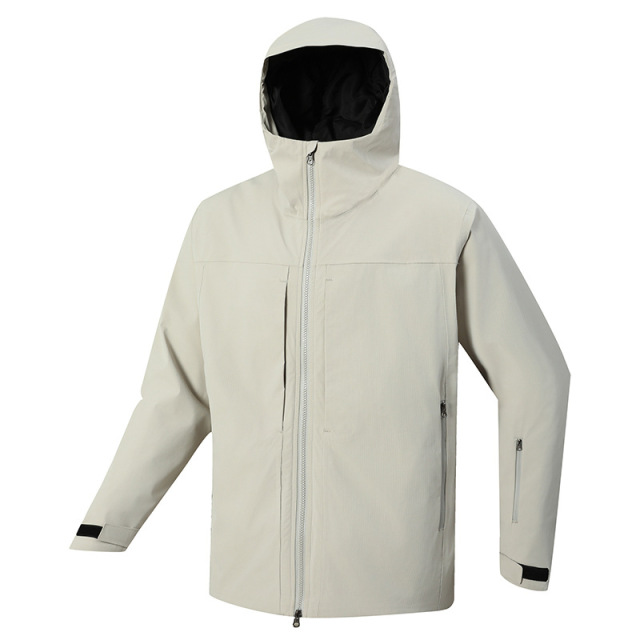 Unisex Hooded Ski Jacket with Customizable Zipper, Waterproof, Windproof, Warm for Winter Outdoor Sports, Mountain Hiking,Yingjieli,Unisex Hooded Ski Jacket with Customizable Zipper, | Custom Ski...