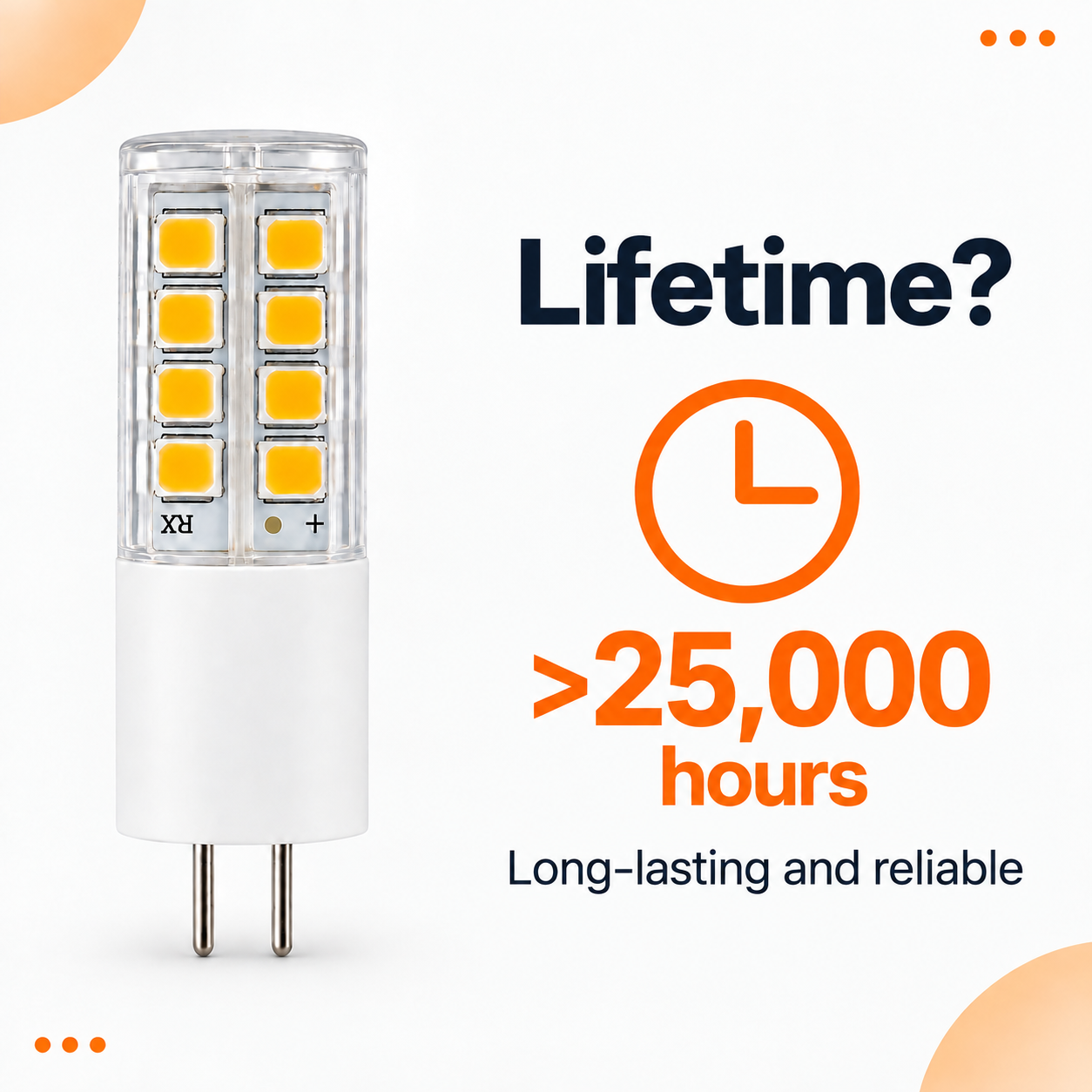 G4 LED Bulb 2.5W 12V AC/DC Dimmable, 250-300LM, 25W Equivalent, 360° Beam, 2700K/3000K/6000K,MY SHOP,G4 LED Bulb 2.5W 12V AC/DC Dimmable, 250-300LM, 25W Equivalent, 360° Beam, 2700K/3000K/6000K-MY SHOP