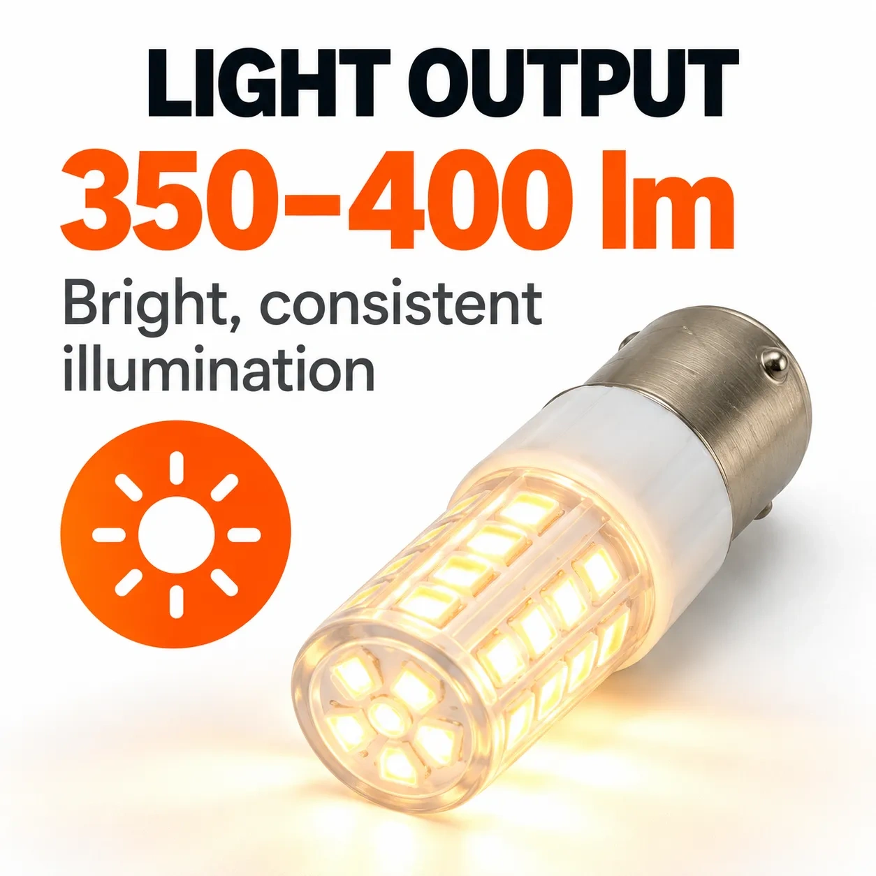 Ba15d Led Bulb AC 120V 3.5W Dimmable - CR45LED,MY SHOP,Ba15d Led Bulb AC 120V 3.5W Dimmable - CR45LED