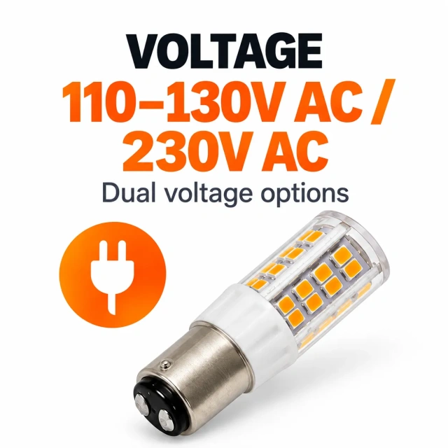 Ba15d Led Bulb AC 120V 3.5W Dimmable - CR45LED,MY SHOP,Ba15d Led Bulb AC 120V 3.5W Dimmable - CR45LED