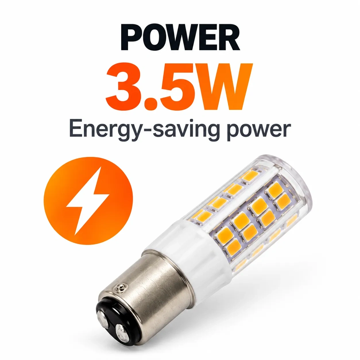 Ba15d Led Bulb AC 120V 3.5W Dimmable - CR45LED,MY SHOP,Ba15d Led Bulb AC 120V 3.5W Dimmable - CR45LED