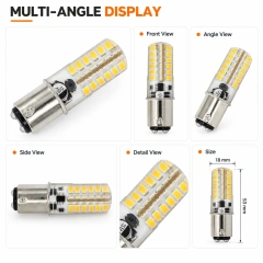Ba15d Led Bulb AC_DC 12V 2.2W - 48LED,MY SHOP,Ba15d Led Bulb AC_DC 12V 2.2W - 48LED