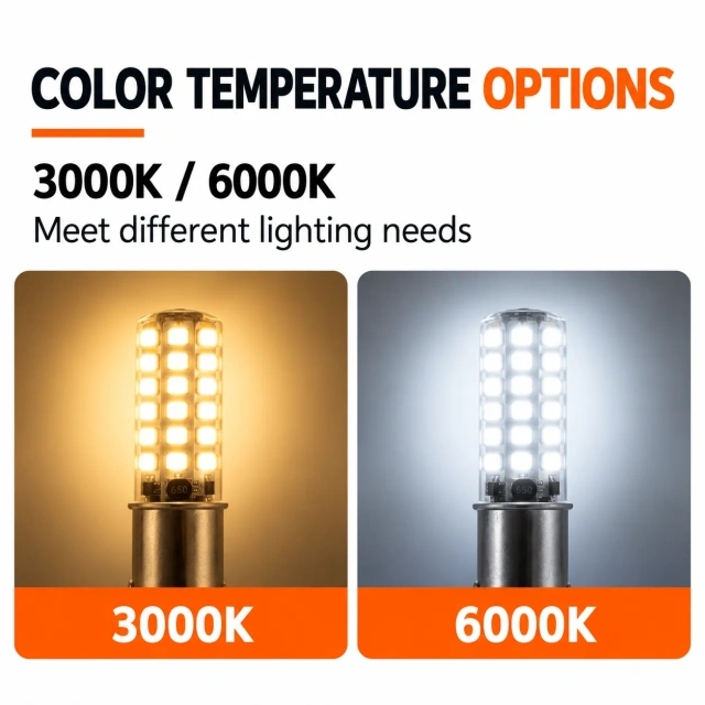 Ba15d Led Bulb AC_DC 12V 2.2W - 48LED,MY SHOP,Ba15d Led Bulb AC_DC 12V 2.2W - 48LED