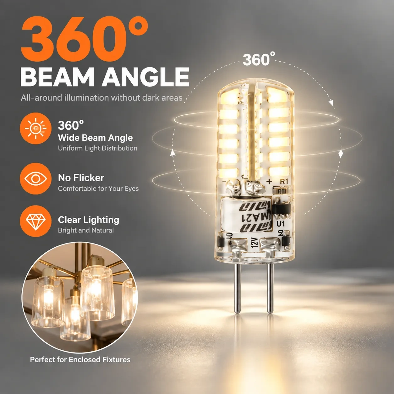 G4 Led Bulb DC 10-30V 3W – G4-B48LED,MY SHOP,G4 Led Bulb DC 10-30V 3W – G4-B48LED
