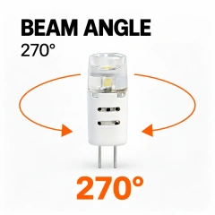 G4 Led Bulb AC_DC 12V 1.1W – G4-CR1,MY SHOP,G4 Led Bulb AC_DC 12V 1.1W – G4-CR1