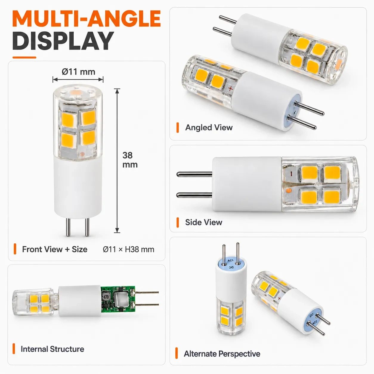 G4 Led Bulb AC_DC 12V 1.5W – G4-CR2,MY SHOP,G4 Led Bulb AC_DC 12V 1.5W – G4-CR2
