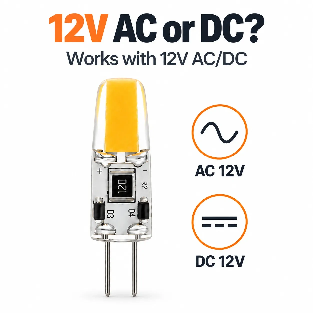 G4 Led Bulb DC 12V 1.5W Dimmable COB – G4-D02,MY SHOP,G4 Led Bulb DC 12V 1.5W Dimmable COB – G4-D02
