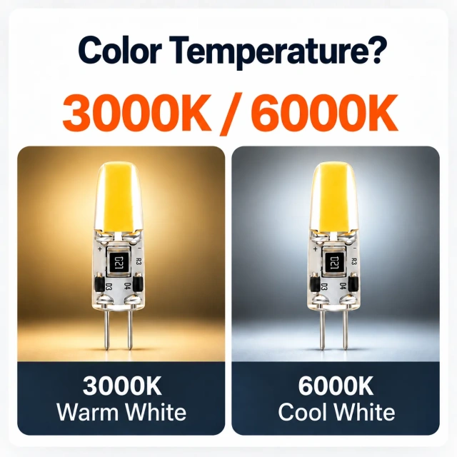 G4 Led Bulb DC 12V 1.5W Dimmable COB – G4-D02,MY SHOP,G4 Led Bulb DC 12V 1.5W Dimmable COB – G4-D02