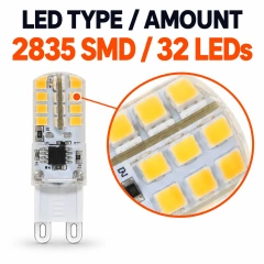 G9 Led Bulb AC 230V 2.2W Dimmable – G9-32LED,MY SHOP,G9 Led Bulb AC 230V 2.2W Dimmable – G9-32LED