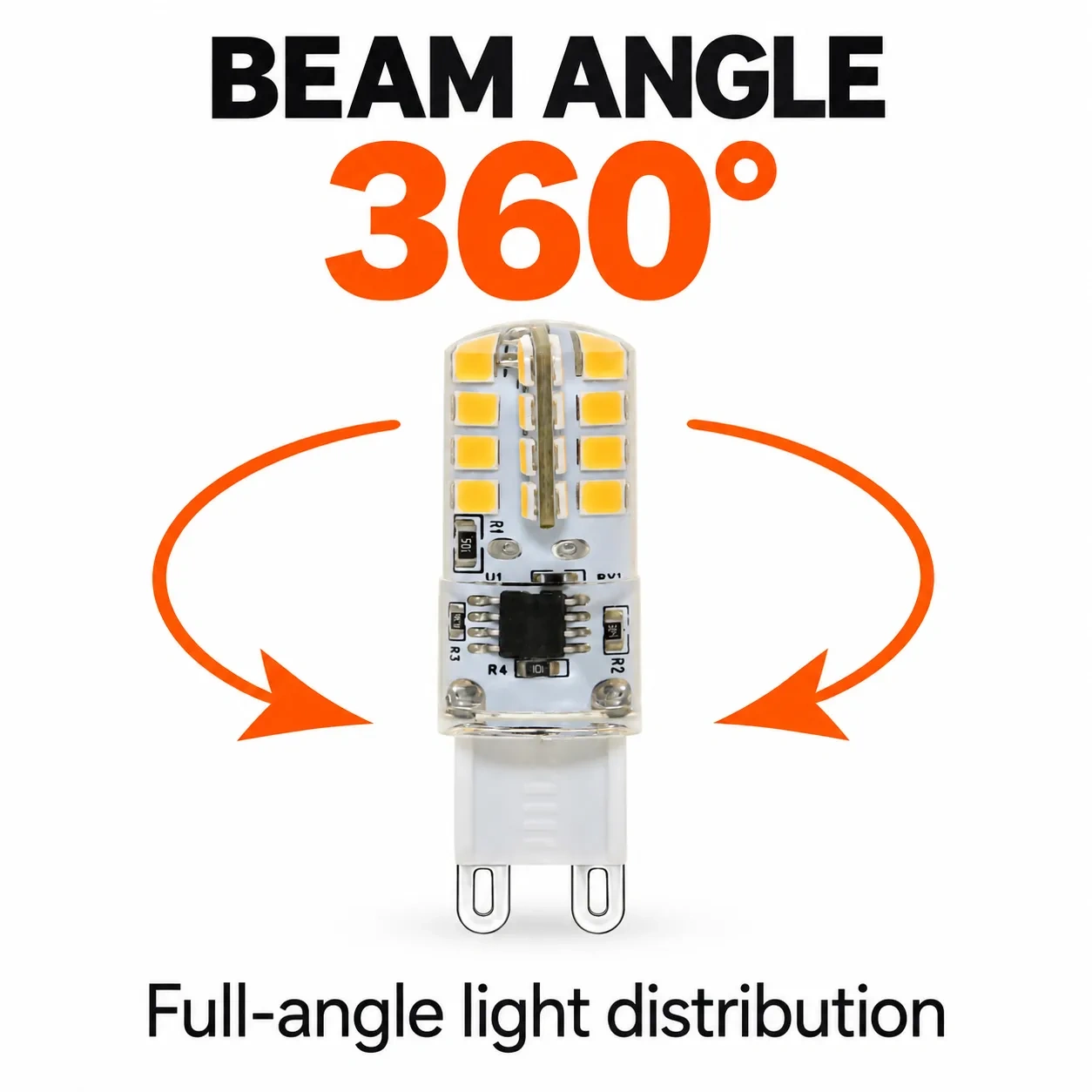 G9 Led Bulb AC 230V 2.2W Dimmable – G9-32LED,MY SHOP,G9 Led Bulb AC 230V 2.2W Dimmable – G9-32LED