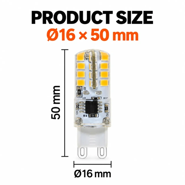G9 Led Bulb AC 230V 2.2W Dimmable – G9-32LED,MY SHOP,G9 Led Bulb AC 230V 2.2W Dimmable – G9-32LED