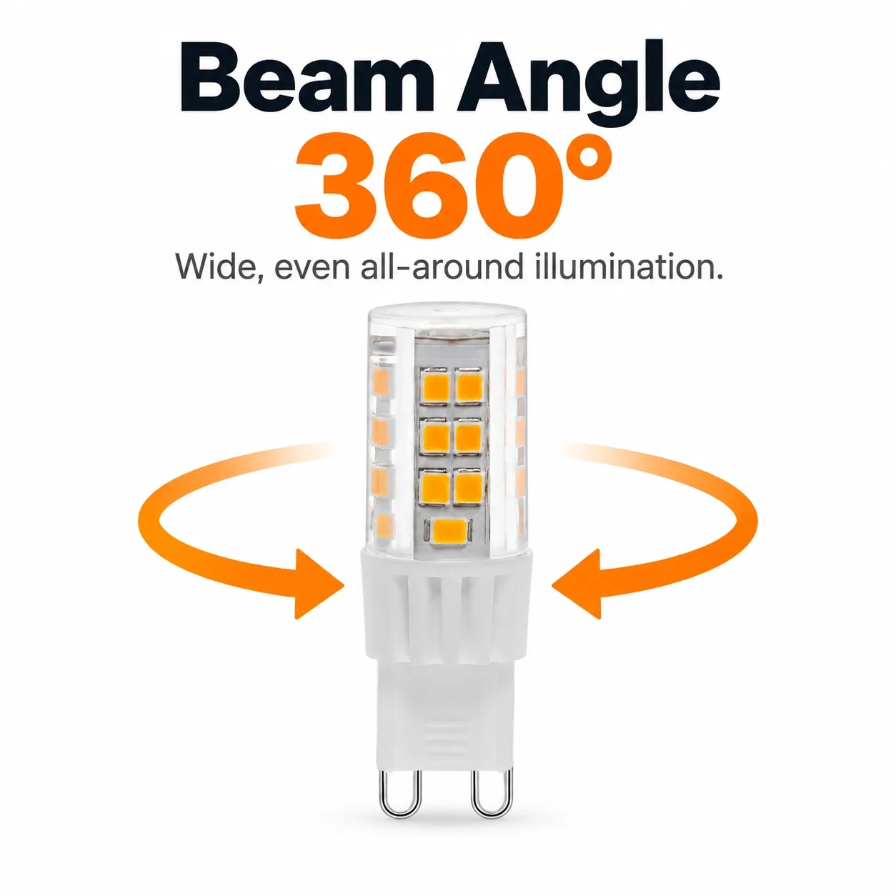 G9 Led Bulb AC 110-130V 3.5W Dimmable – G9-CR45LEDA,MY SHOP,G9 Led Bulb AC 110-130V 3.5W Dimmable – G9-CR45LEDA