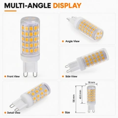 G9 Led Bulb AC 120V 4.5W Dimmable – G9-CR64LED,MY SHOP,G9 Led Bulb AC 120V 4.5W Dimmable – G9-CR64LED