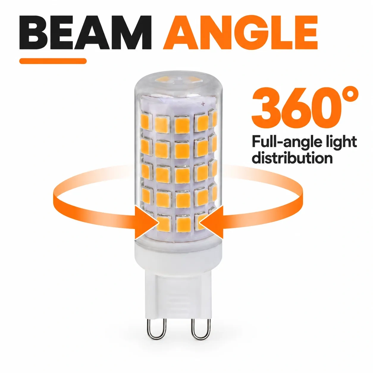 G9 Led Bulb AC 120V 4.5W Dimmable – G9-CR64LED,MY SHOP,G9 Led Bulb AC 120V 4.5W Dimmable – G9-CR64LED