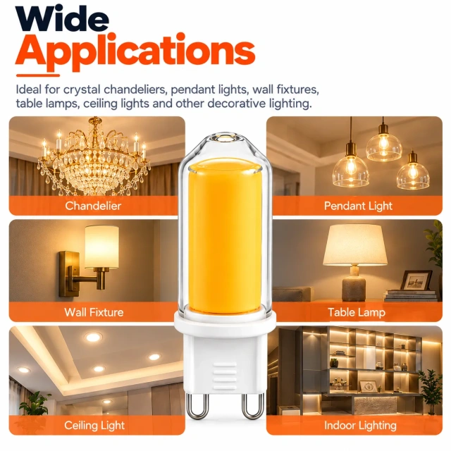 G9 Led Bulb AC 230V 2.2W COB – G9-D03,MY SHOP,G9 Led Bulb AC 230V 2.2W COB – G9-D03
