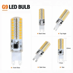 G9 Led Bulb AC 230V 3W Dimmable – G9-64LED,MY SHOP,G9 Led Bulb AC 230V 3W Dimmable – G9-64LED