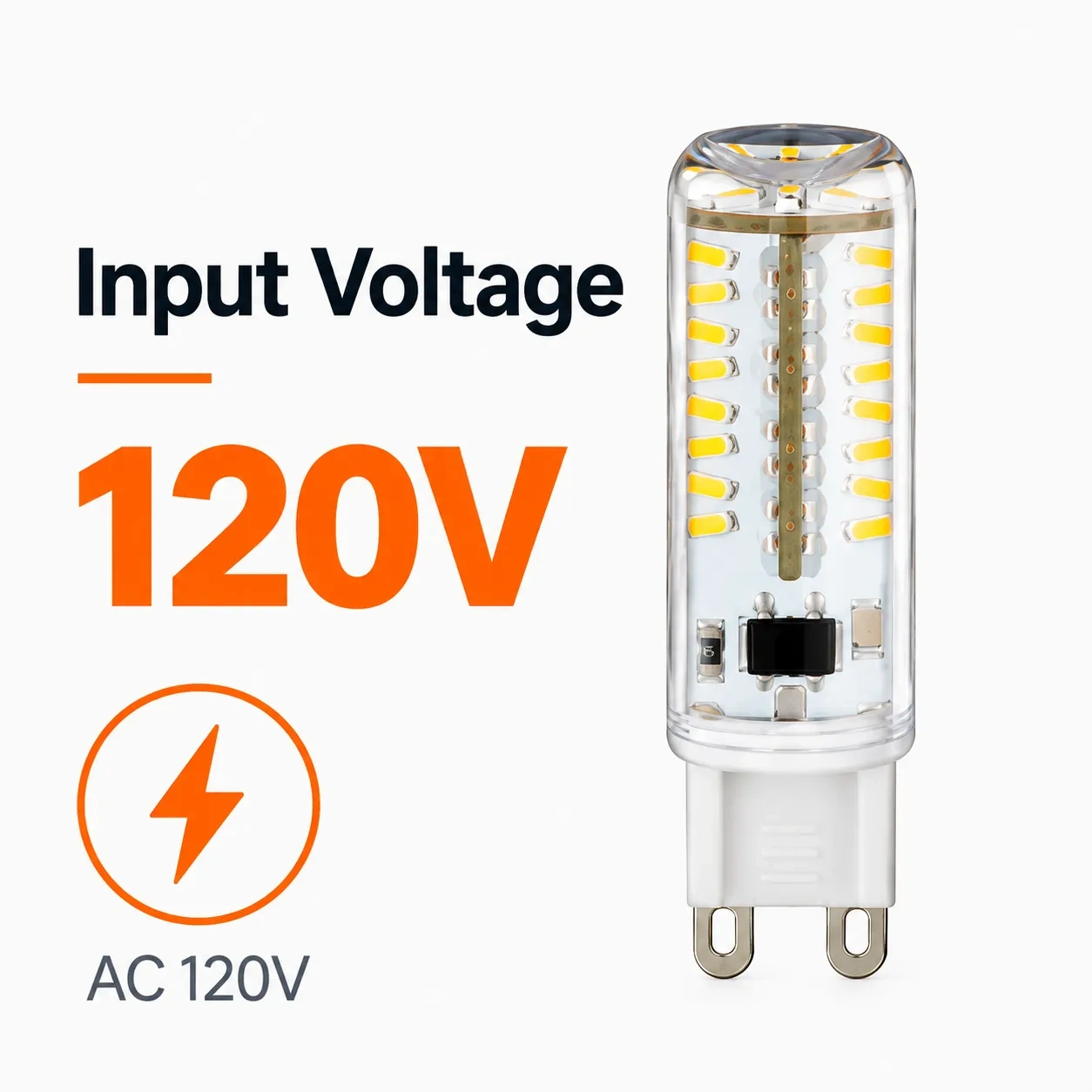 G9 Led Bulb AC 120V 2.9W Dimmable – G9-70LED,MY SHOP,G9 Led Bulb AC 120V 2.9W Dimmable – G9-70LED