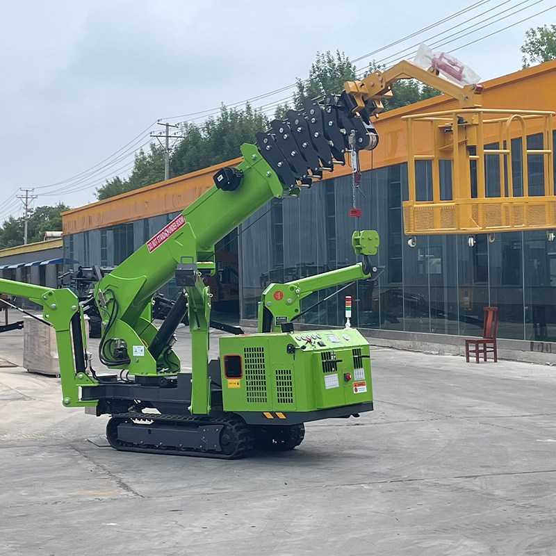 Compact Crawler Spider Crane Hydraulic Telescopic Boom Basket Outdoor Glass Installation Maintenance Machine,MY SHOP,Compact Crawler Spider Crane Hydraulic Telescopic Boom Basket Outdoor Glass Installation Maintenance Machine