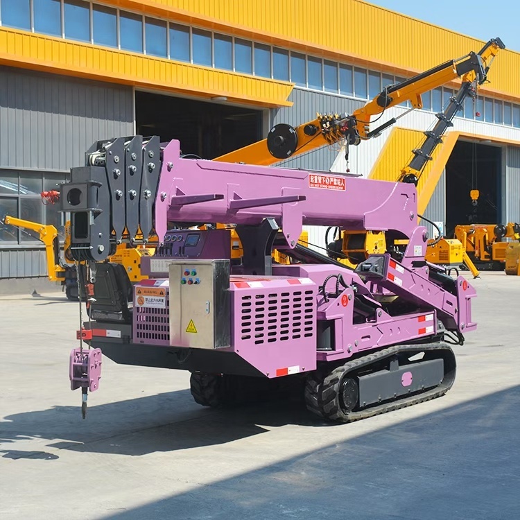 16 Tons Crawler Spider Crane 23m Working Radius High‑Strength Manganese Steel Boom Hydraulic Mobile Mini Spider Crane for Narrow Space Lifting,MY SHOP,16 Tons Crawler Spider Crane 23m Working Radius High‑Strength Manganese Steel Boom Hydraulic Mobile Mini Spider Crane for Narrow Space Lifting
