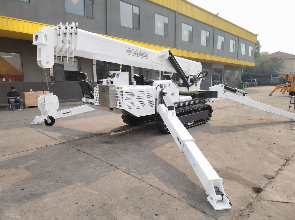 Small Tracked Mobile Spider Crane 12 Ton Crawler Mini Spider Lifting Crane for Construction Engineering,MY SHOP,Small Tracked Mobile Spider Crane 12 Ton Crawler Mini Spider Lifting Crane for Construction Engineering