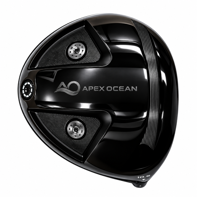 Custom All-Black Golf Driver Head, APEX OCEAN,Custom All-Black Golf Driver Head