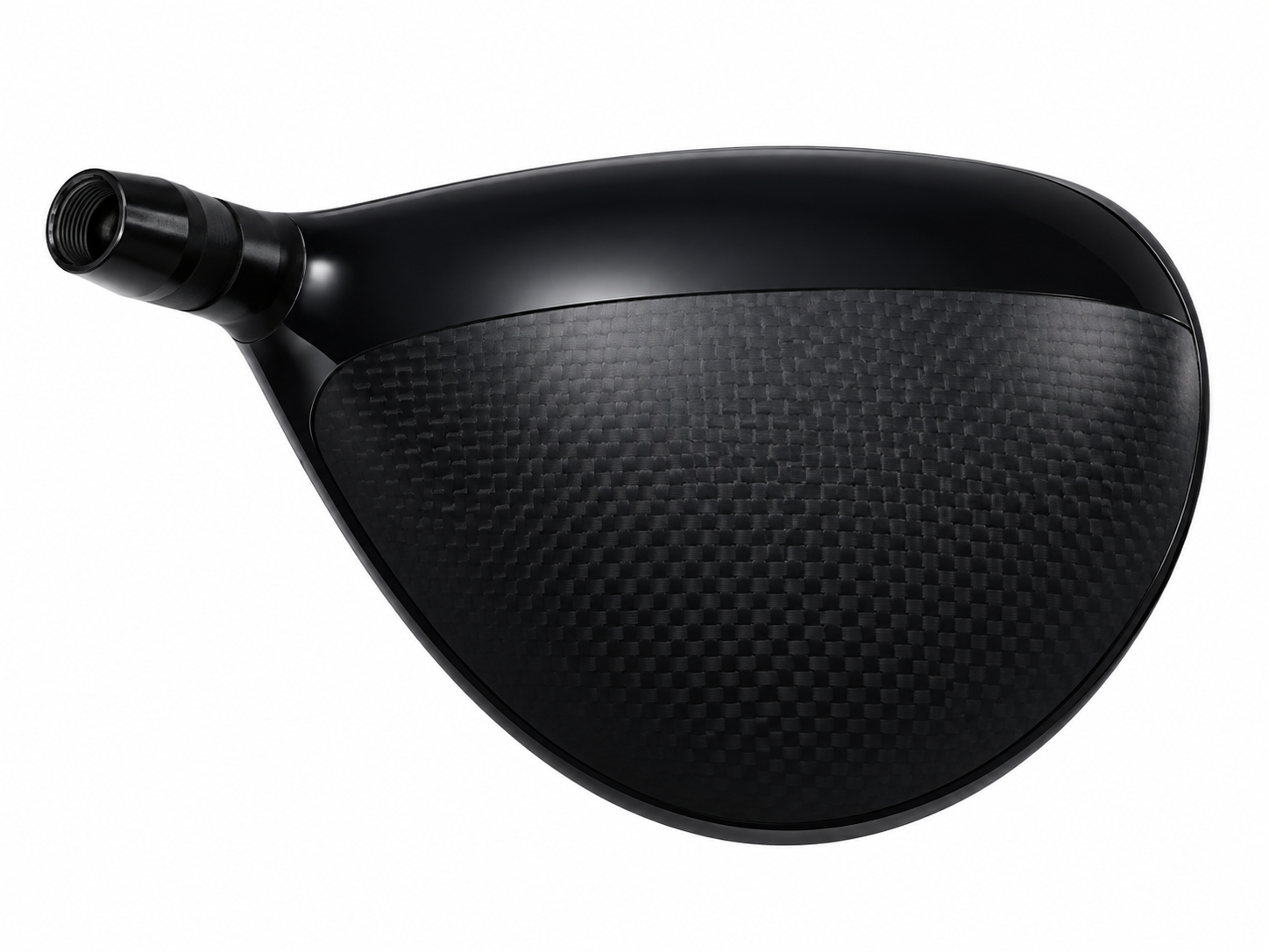 Custom Black Golf Driver Head with Geometric Sole Design, APEX OCEAN,Custom Black Golf Driver Head with Geometric Sole Design