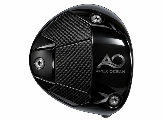 Custom Black Carbon Fiber Style Golf Driver Head, APEX OCEAN,Custom Black Carbon Fiber Style Golf Driver Head