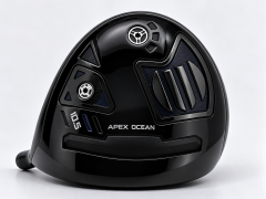Custom Black & Blue Golf Driver Head, APEX OCEAN,Custom Black & Blue Golf Driver Head
